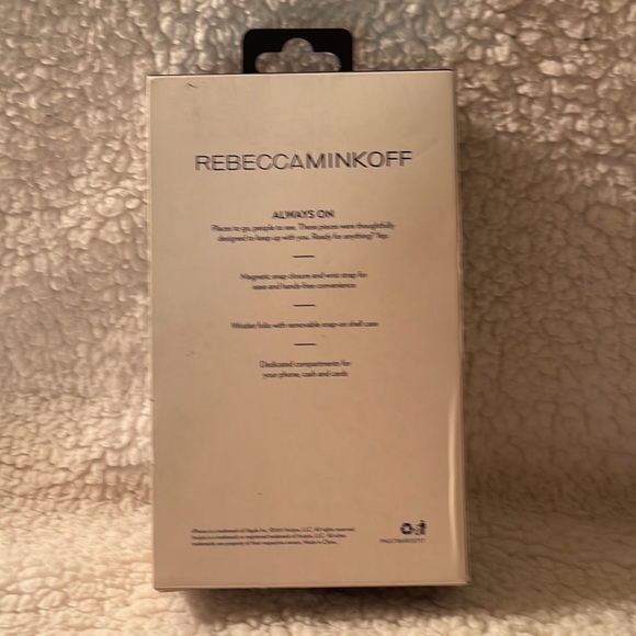 NEW,  Rebecca Minkoff love lock wristlet for iPhone X. - Picture 3 of 7